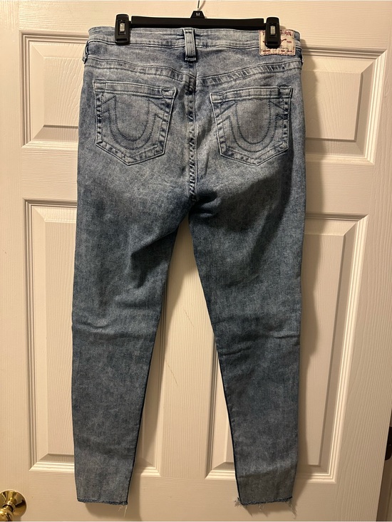 True Religion Denim - Women’s True Religion ‘Jennie Curvy’ Mid-Rise Super Skinny Denim Jeans - Size 31
